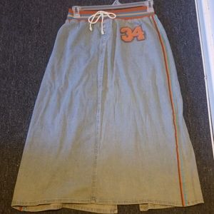 Fashionable Blue Jean skirt